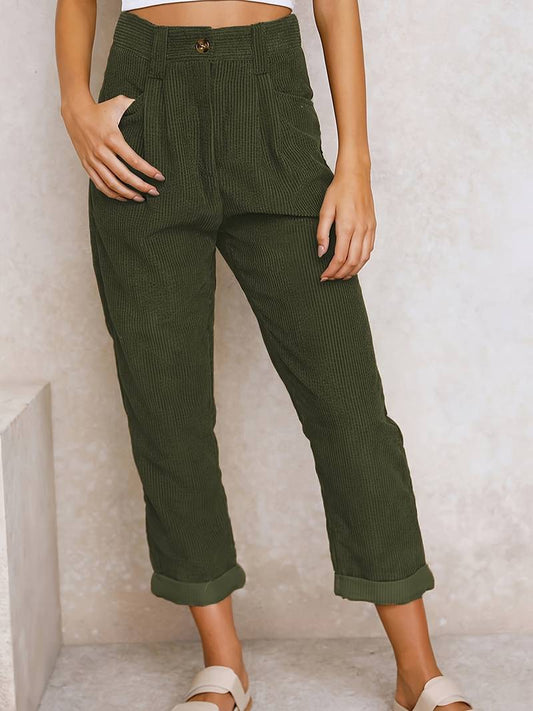 Savanna Cord Pants - Iron Thread