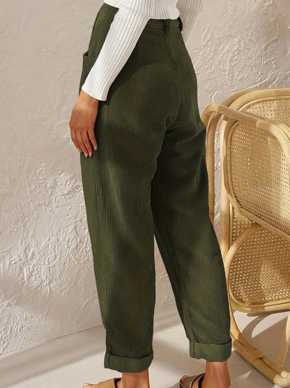 Savanna Cord Pants - Iron Thread