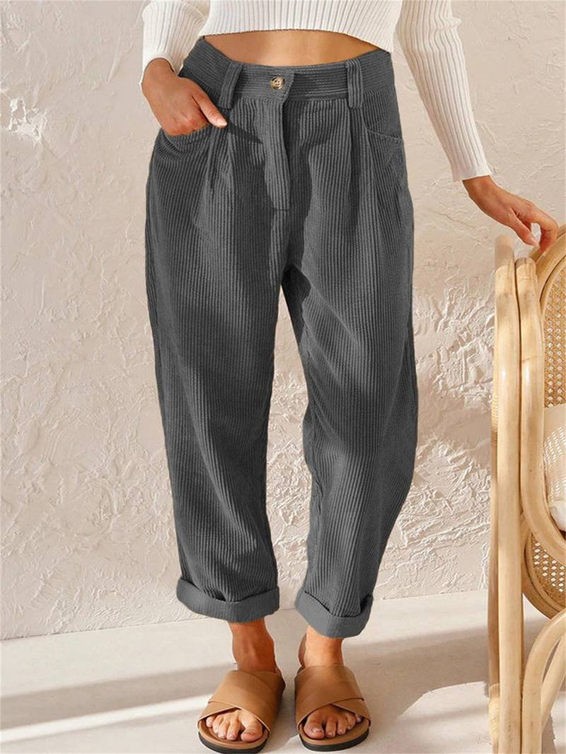 Savanna Cord Pants - Iron Thread