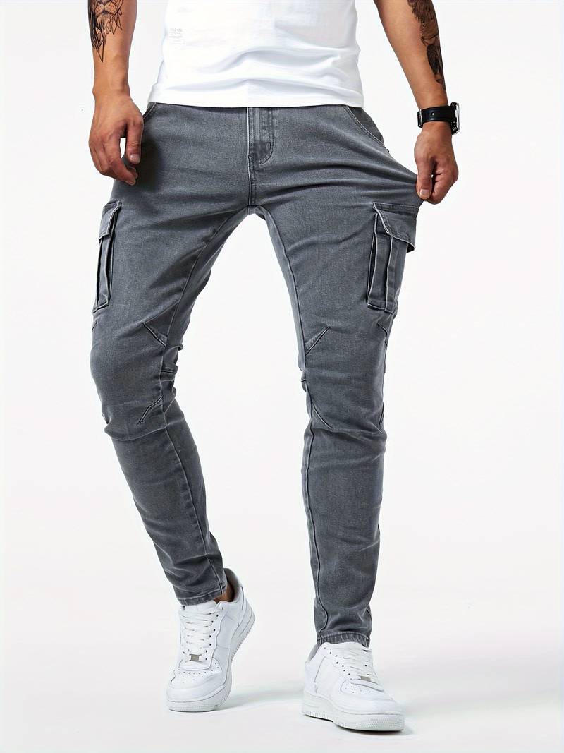 Madrid Cargo Jeans - Iron Thread