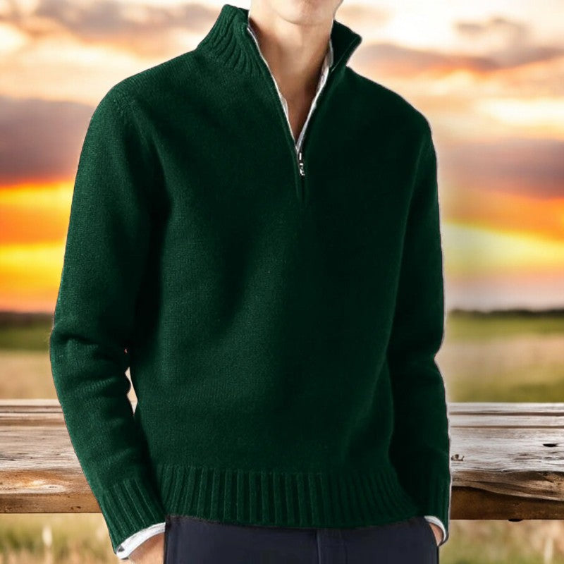Milancia Cashmere Sweater - Iron Thread