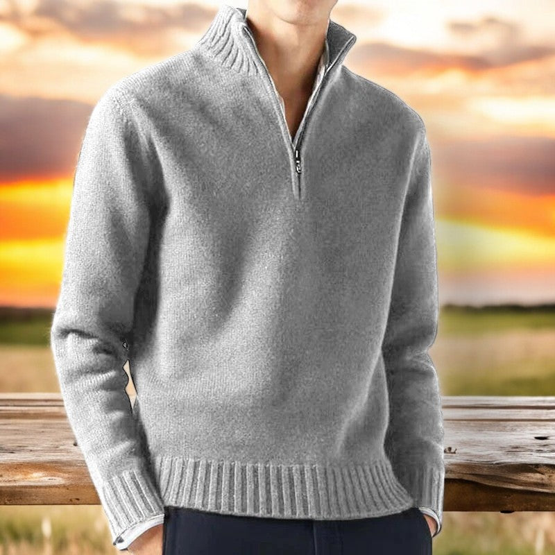Milancia Cashmere Sweater - Iron Thread