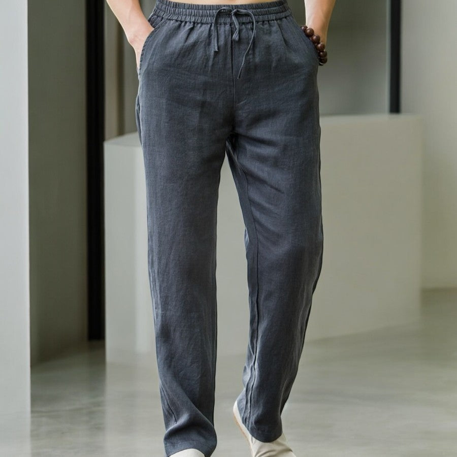 Palmara Linen Pants - Iron Thread