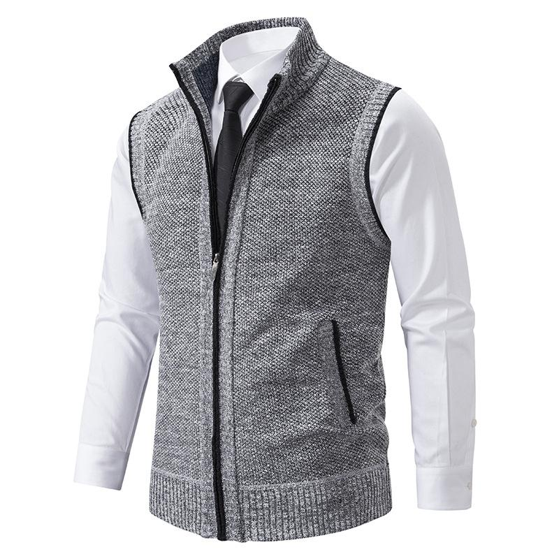 Miguel-Diego Timeless Fleece Vest - Iron Thread