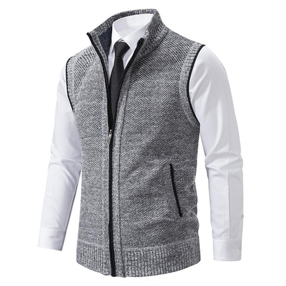 Miguel-Diego Timeless Fleece Vest - Iron Thread