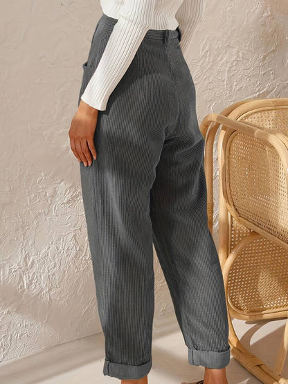Savanna Cord Pants - Iron Thread