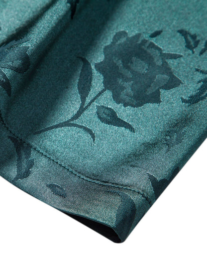 Midnight Rose Bloom Shirt - Iron Thread