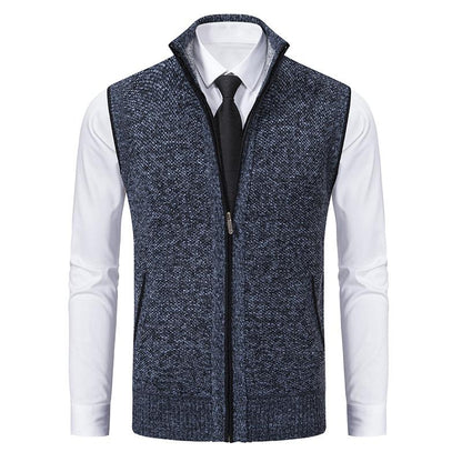 Miguel-Diego Timeless Fleece Vest - Iron Thread