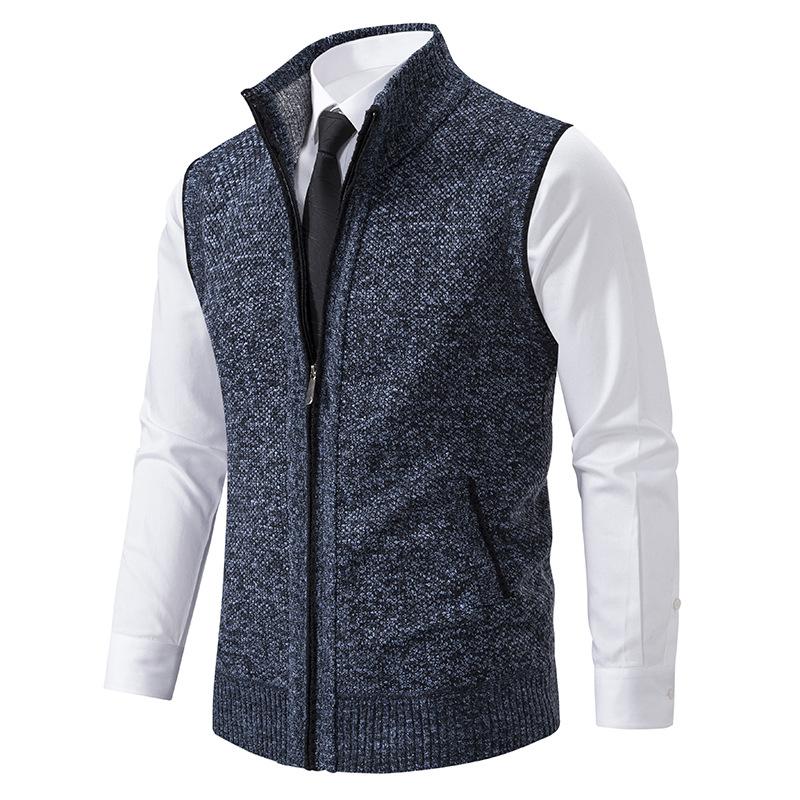 Miguel-Diego Timeless Fleece Vest - Iron Thread
