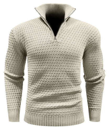 Men's Turtleneck Quarter-Zip (5 Designs) - Iron Thread