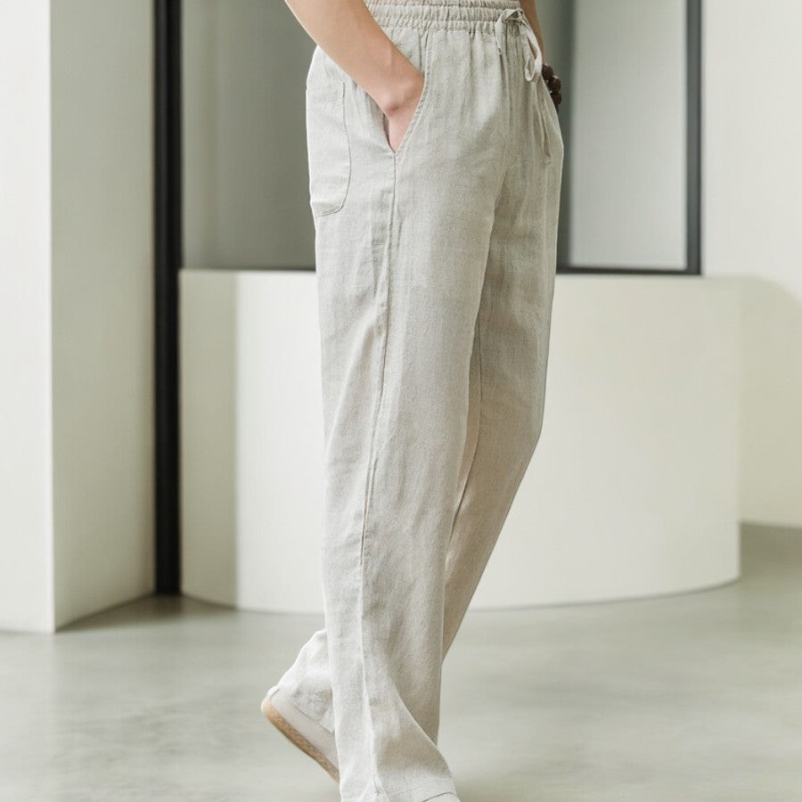 Palmara Linen Pants - Iron Thread