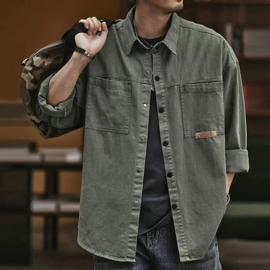 Mason™ Vintage Vibe Button-Up - Iron Thread