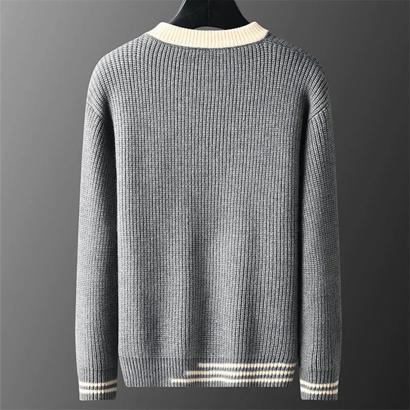 Signature Wool Sweater - Iron Thread