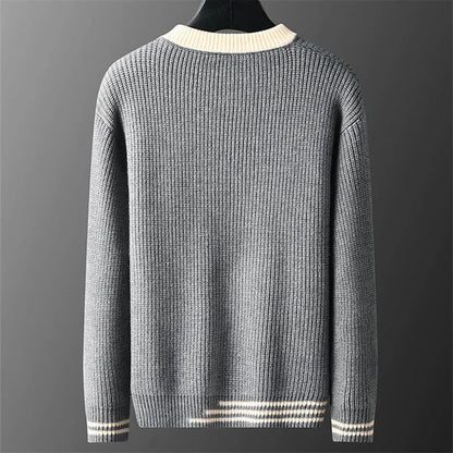 Signature Wool Sweater - Iron Thread