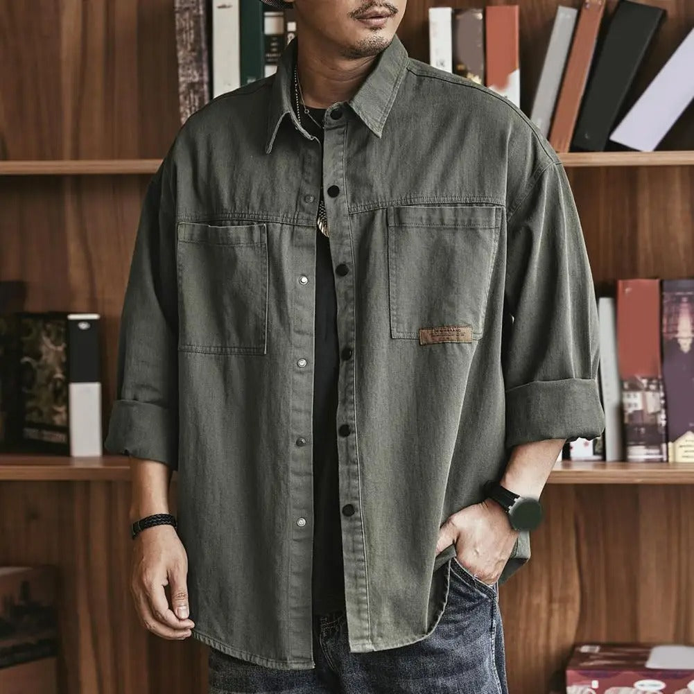 Mason™ Vintage Vibe Button-Up - Iron Thread