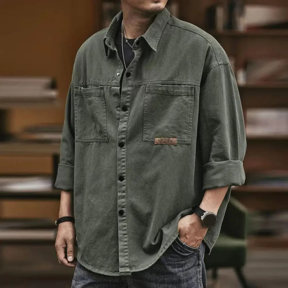 Mason™ Vintage Vibe Button-Up - Iron Thread