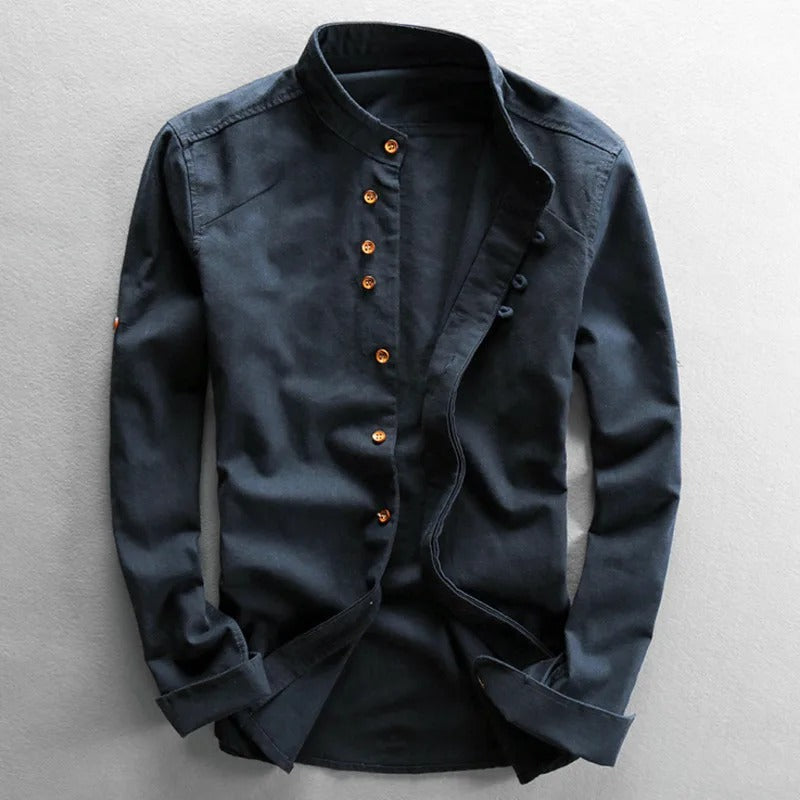 Sapporo™ - Japanese Style Shirt - Iron Thread
