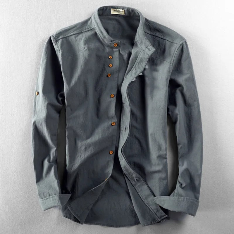 Sapporo™ - Japanese Style Shirt - Iron Thread