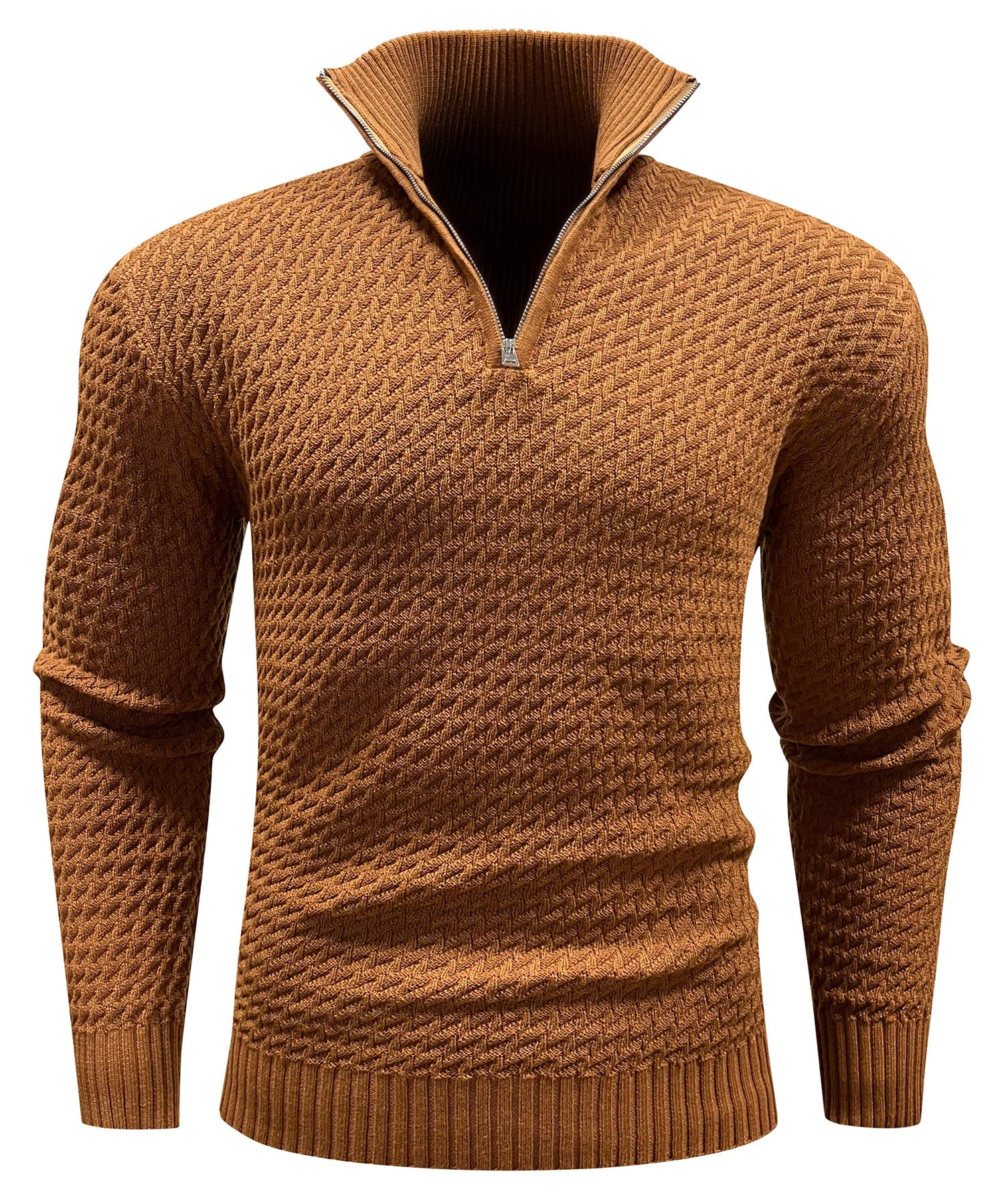 Men's Turtleneck Quarter-Zip (5 Designs) - Iron Thread