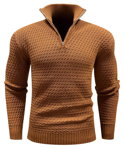 Men's Turtleneck Quarter-Zip (5 Designs) - Iron Thread