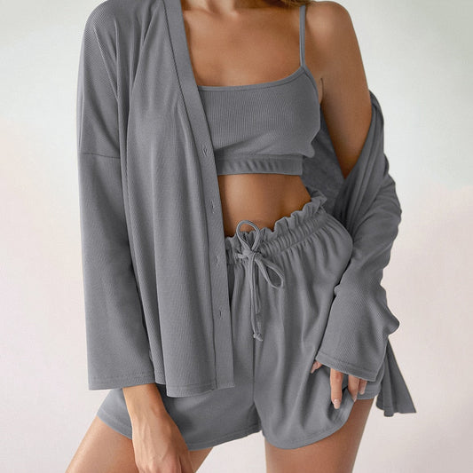 Caroline's Cozy 3-Piece Set - Iron Thread