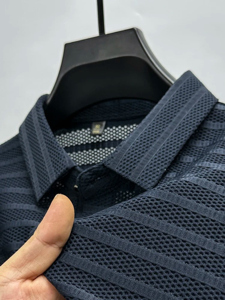 Ace Silk Shirt - Iron Thread