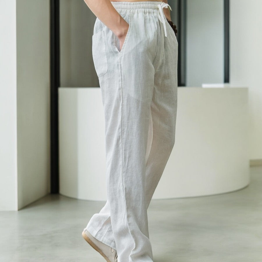 Palmara Linen Pants - Iron Thread